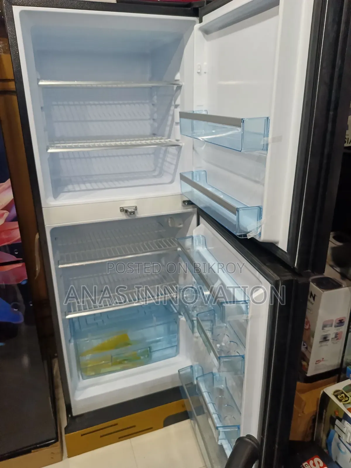 VISION Top Mount Refrigerator RE-280 Liter Mirror White Purple