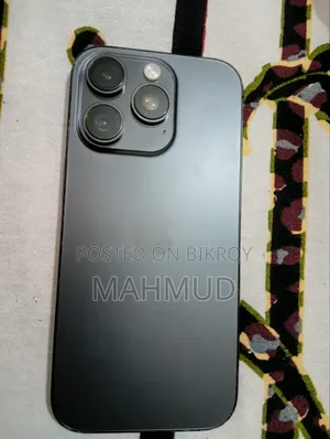 অ্যাপল আইফোন ১৬ প্রো ১২৮ জিবি কালো