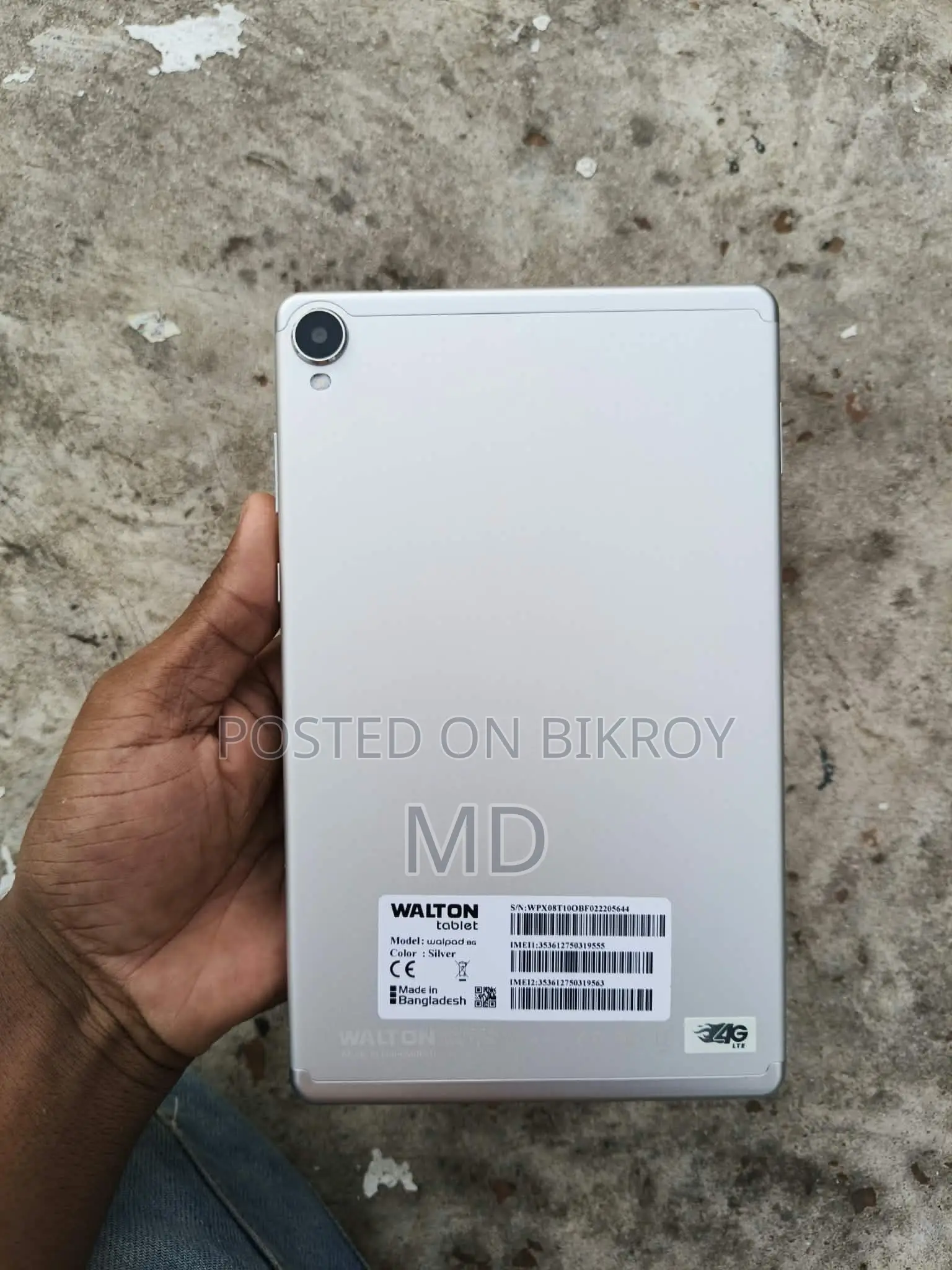 Walton Walpad 8G 64 GB Gray