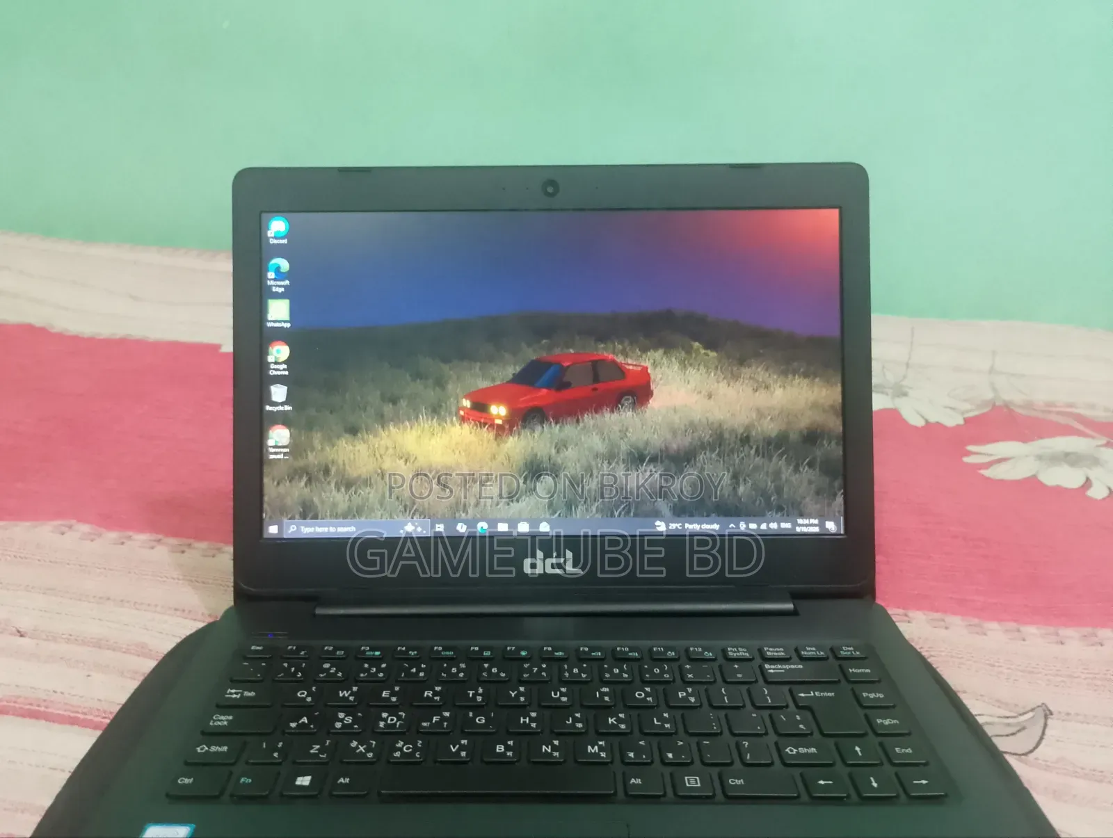 ল্যাপটপ ৪জিবি ইন্টেল কোর আই৩ এসএসডি ১২৮জিবি