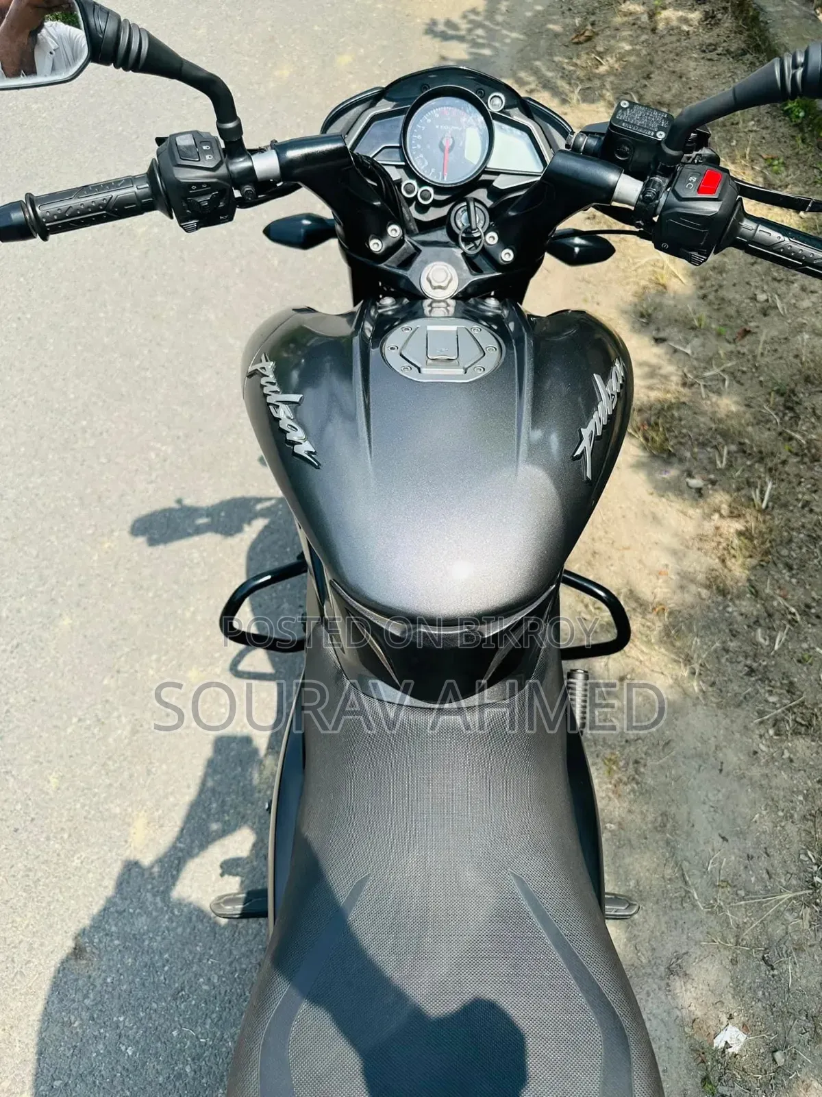 নতুন বাজাজ পালসার এনএস১২৫ ২০২৫ গ্রে