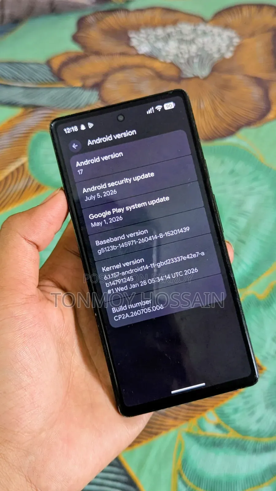 Google Pixel 6a 128 GB Black