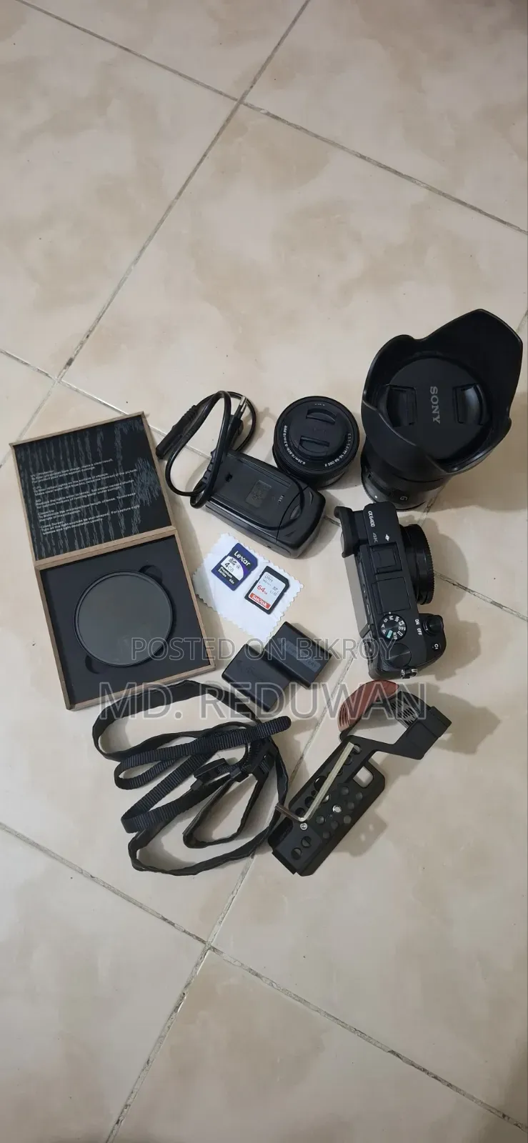Sony A6400 Full Camera Setup for Sale
