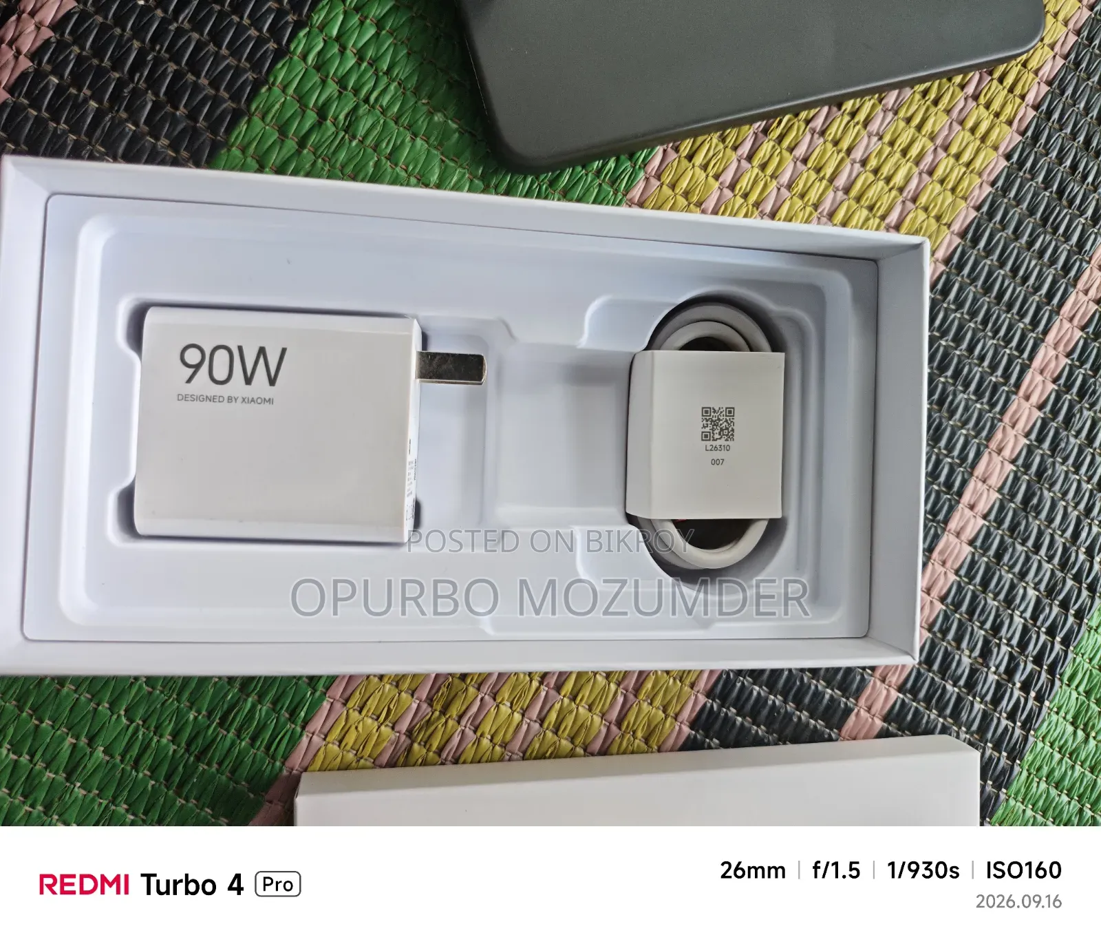 Xiaomi Redmi Turbo 4 Pro 256 GB Black