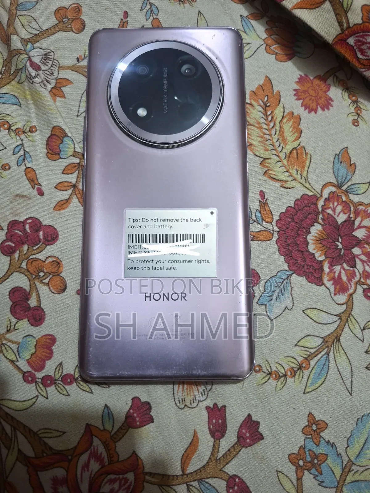 অনার এক্স৯সি ২৫৬ জিবি পার্পল