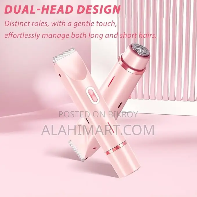 2 in 1 Electric Lady Shaver – Dual Head
