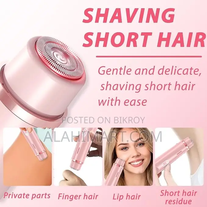 2 in 1 Electric Lady Shaver – Dual Head
