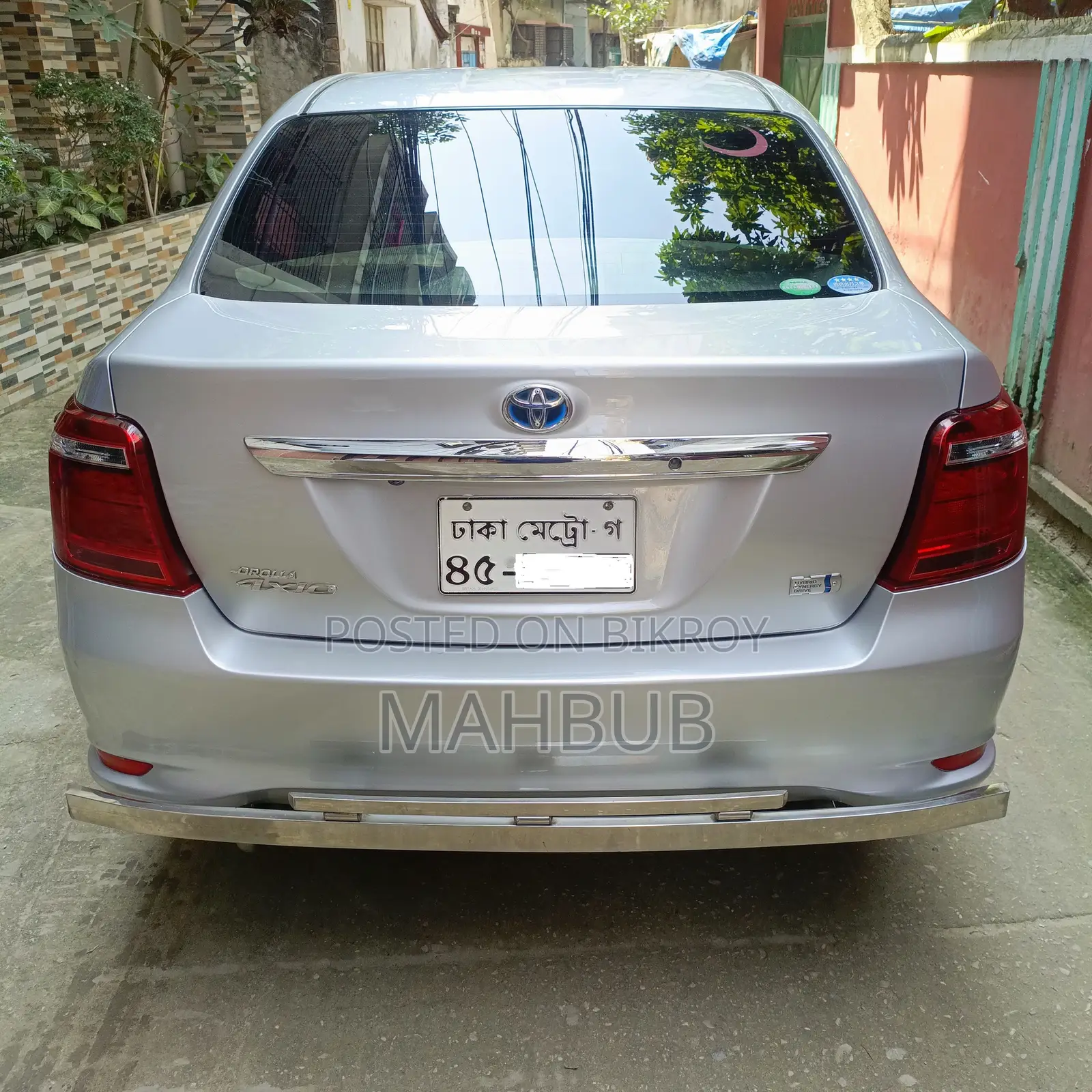Toyota Axio 1.5 Hybrid 2WD 2016 Silver