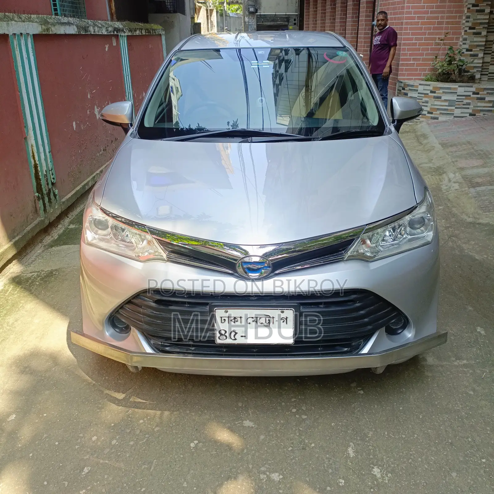Toyota Axio 1.5 Hybrid 2WD 2016 Silver