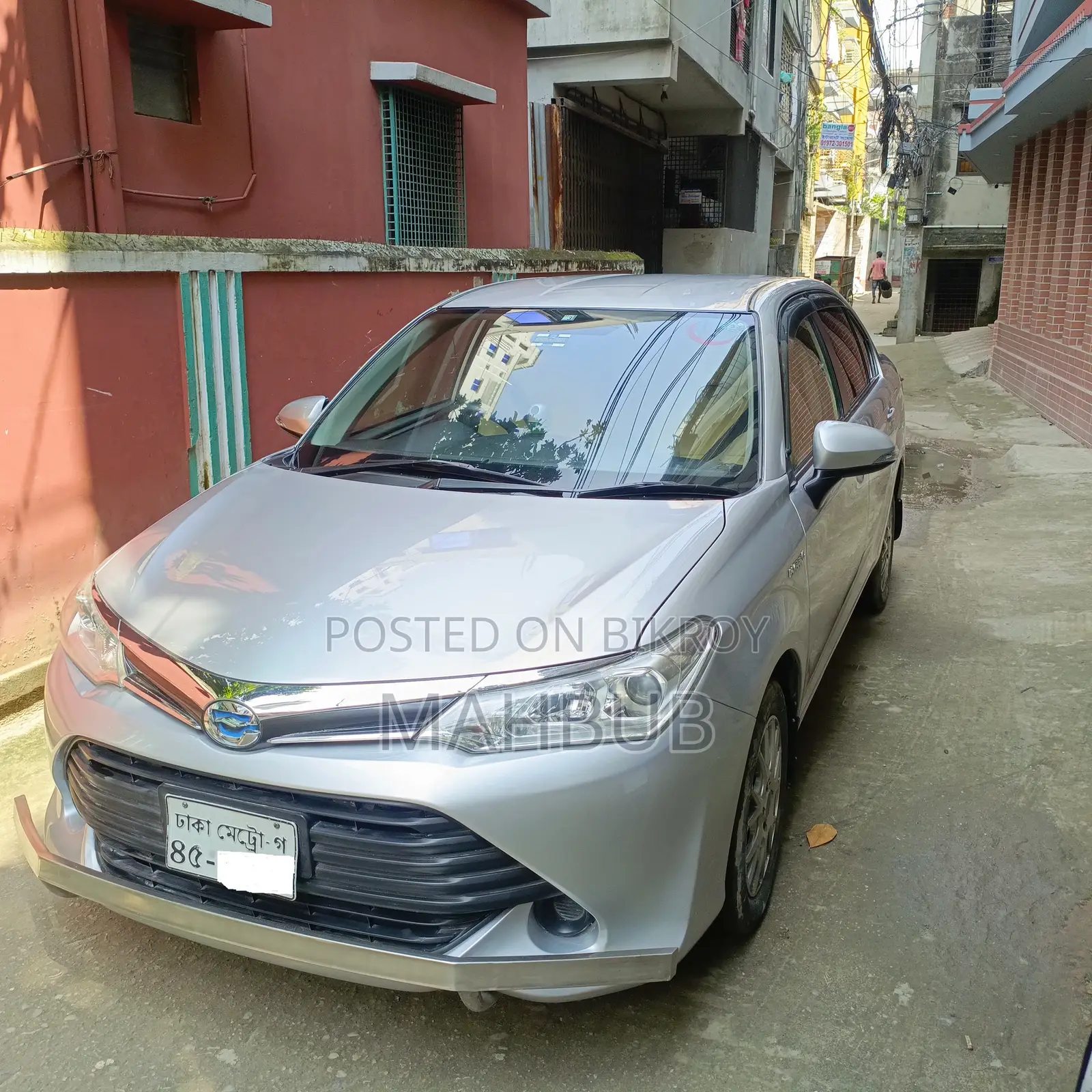 Toyota Axio 1.5 Hybrid 2WD 2016 Silver