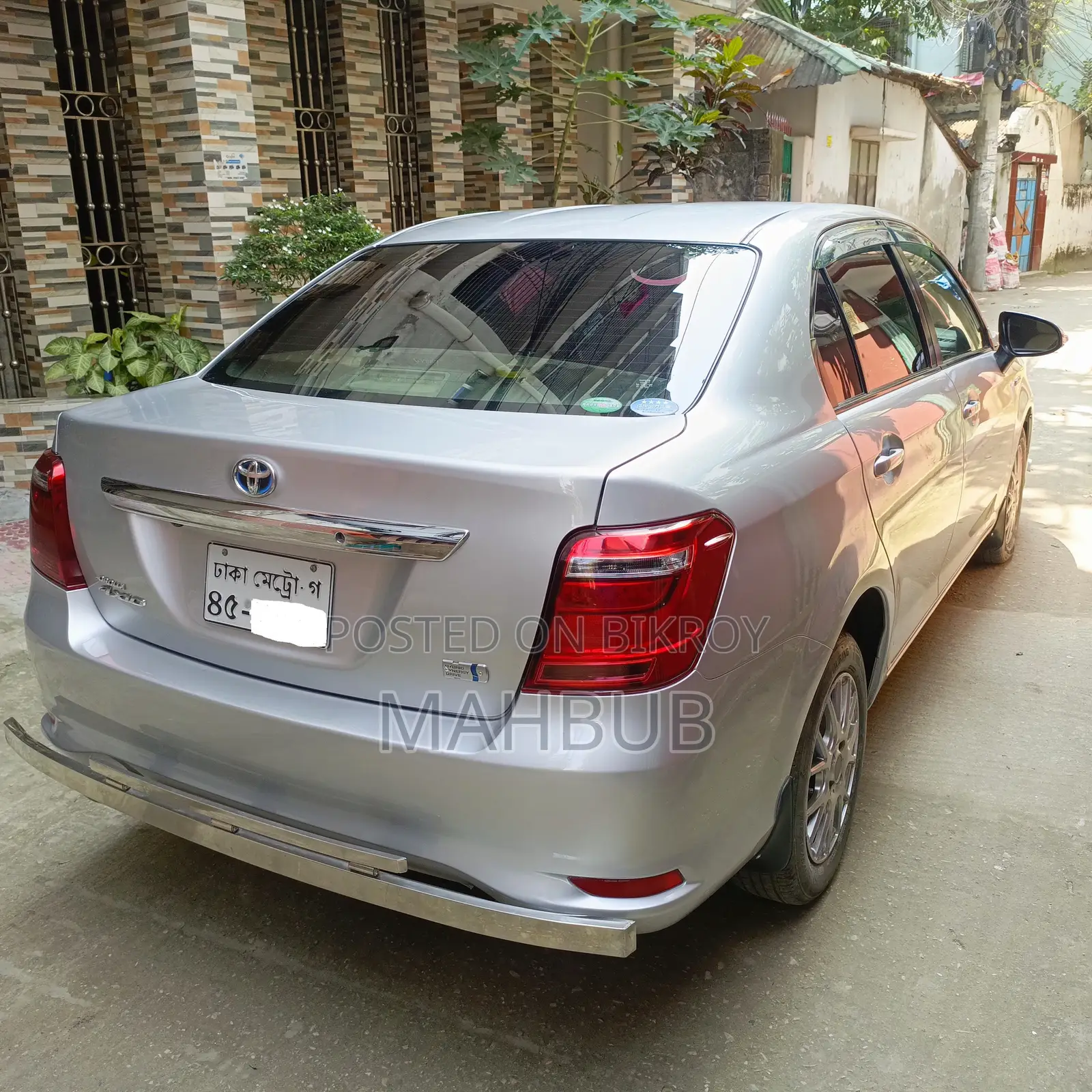 Toyota Axio 1.5 Hybrid 2WD 2016 Silver