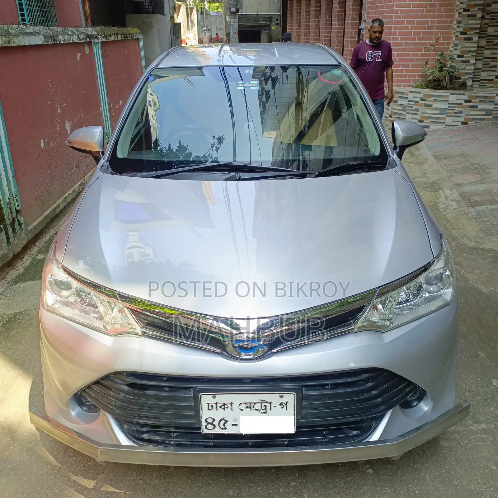 Toyota Axio 1.5 Hybrid 2WD 2016 Silver