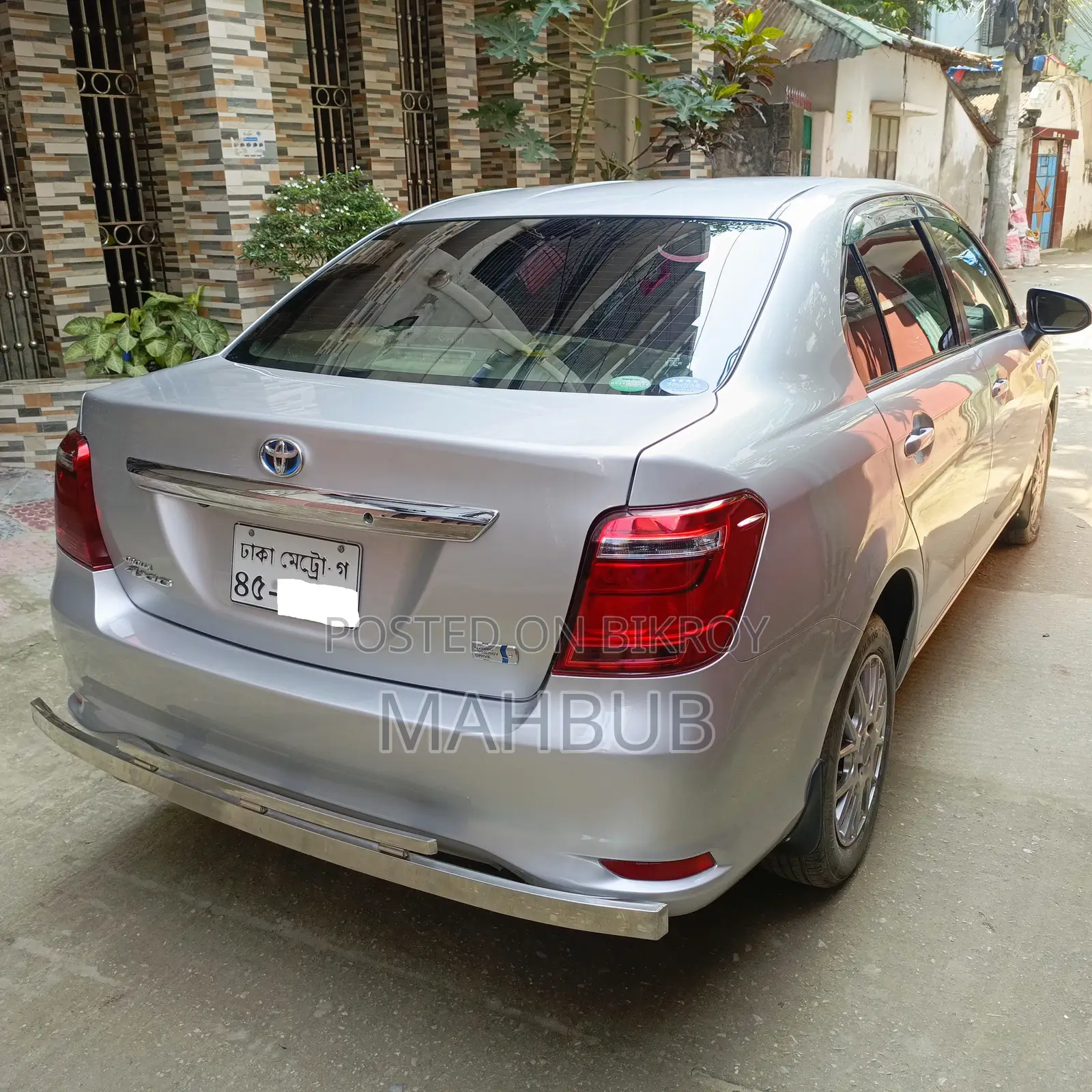 Toyota Axio 1.5 Hybrid 2WD 2016 Silver