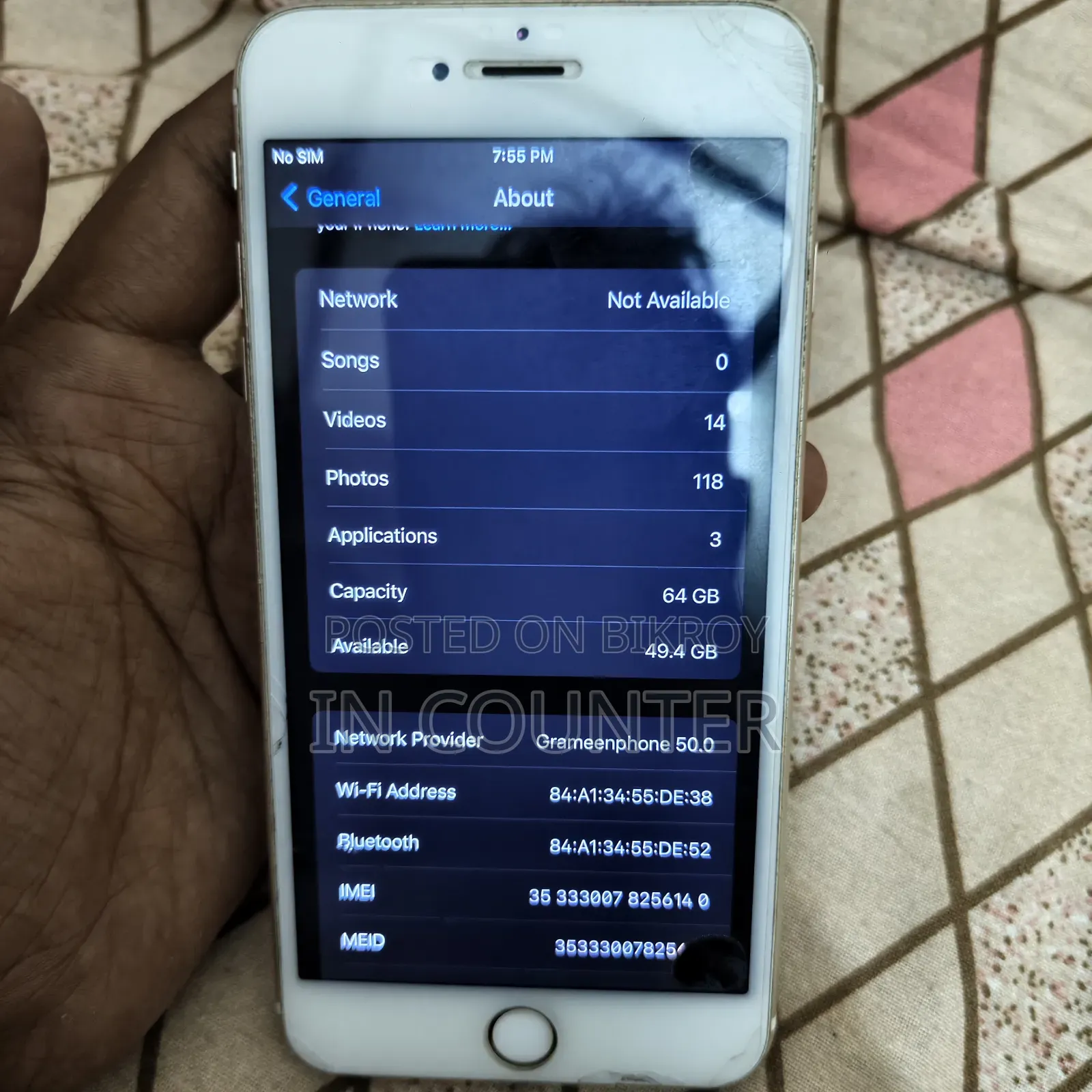 Apple iPhone 6s 64 GB Silver