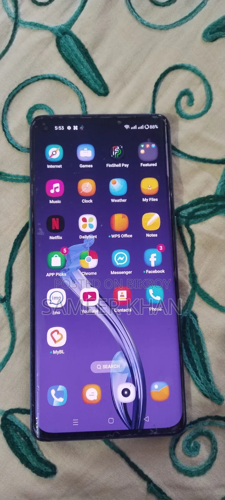 Oppo Reno5 Pro 5G 256 GB Bronze