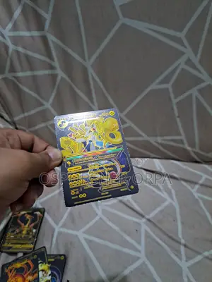 Black and Gold Pokemon Cards Original