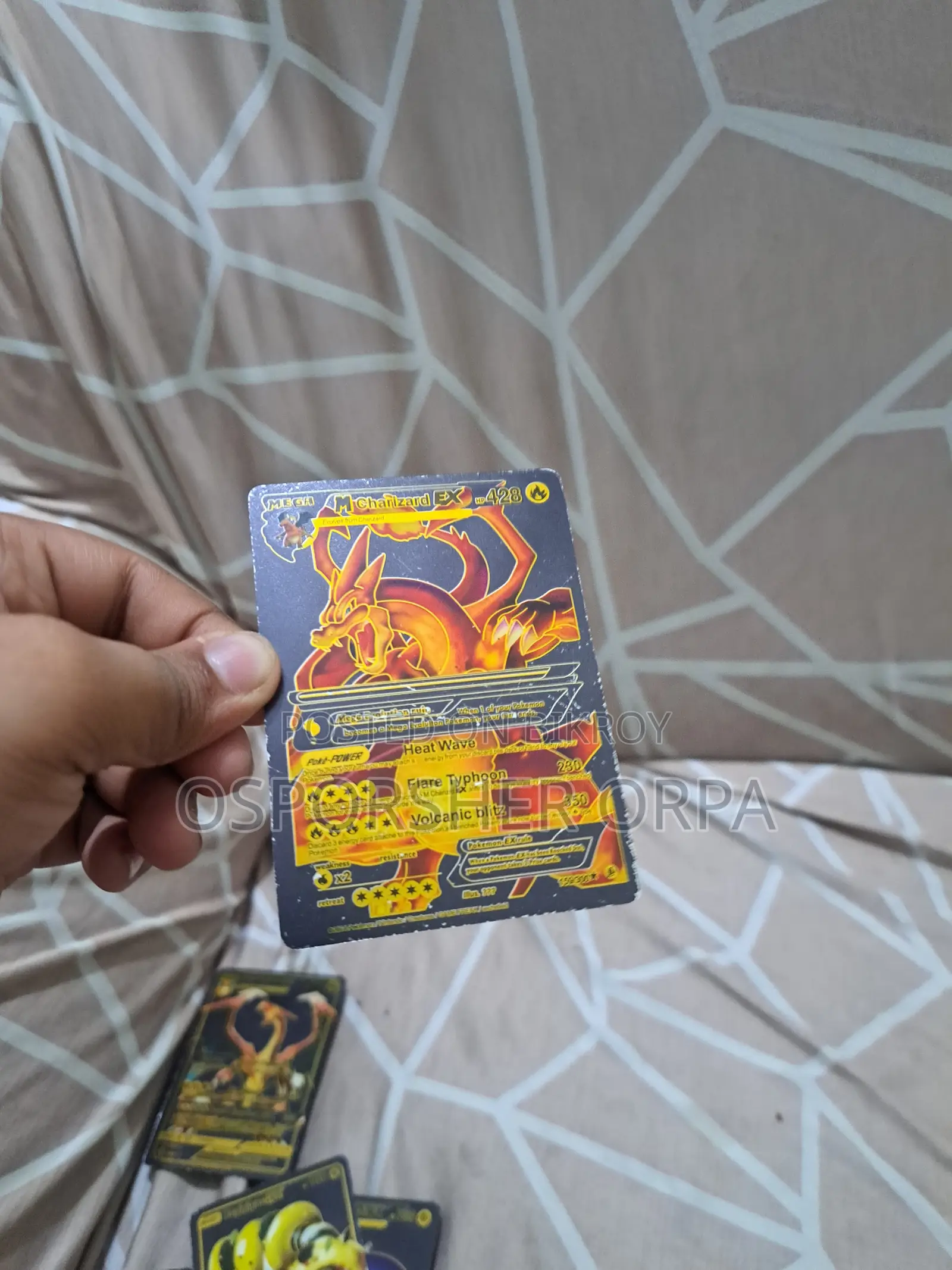 Black and Gold Pokemon Cards Original