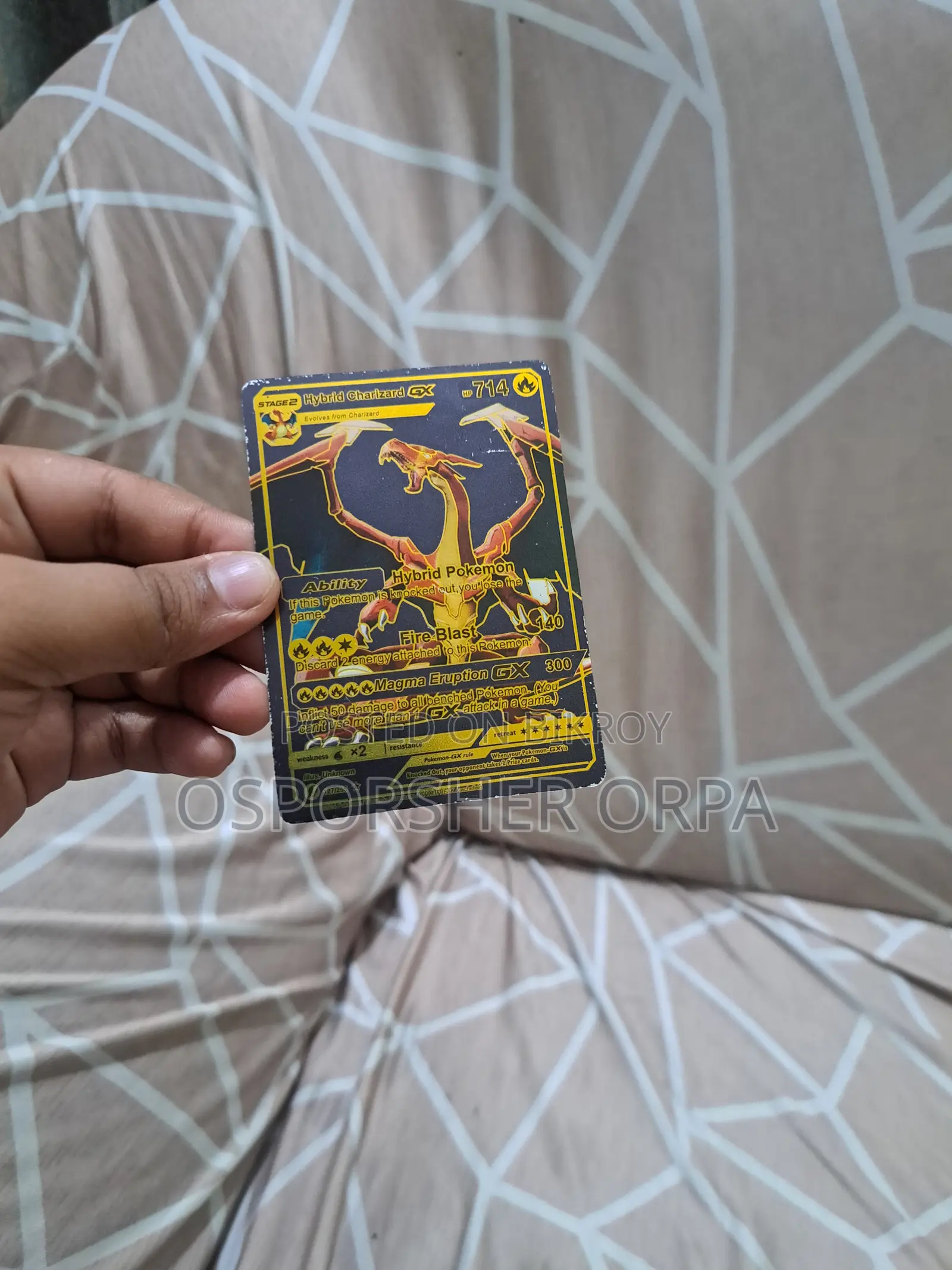 Black and Gold Pokemon Cards Original