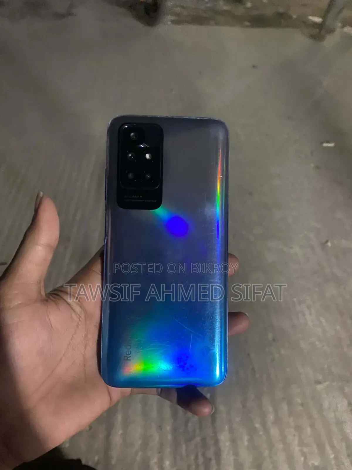 শাওমি রেডমি ১০ ১২৮ জিবি নীল