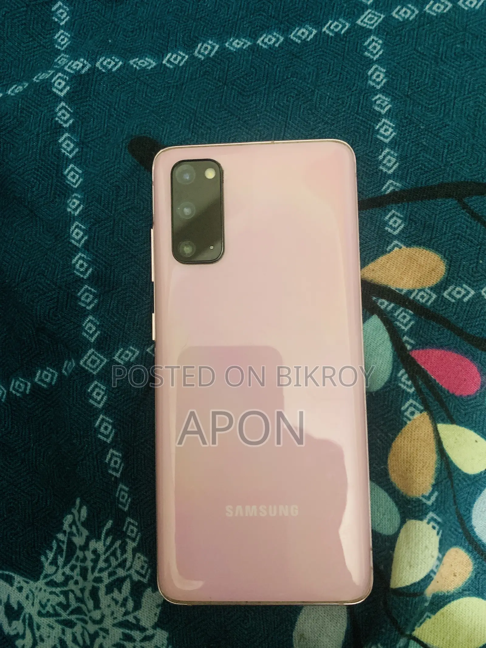 স্যামসাং গ্যালাক্সি এস২০ ৫জি ইউডব্লিউ ১২৮ জিবি পিংক