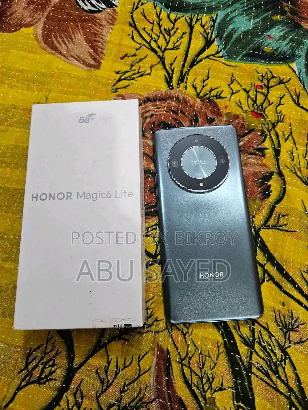 অনার ম্যাজিক ৬ ২৫৬ জিবি নীল