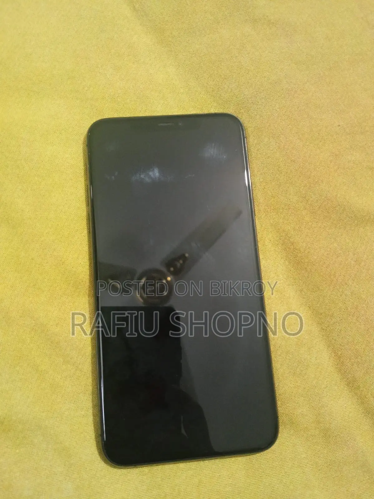 অ্যাপল আইফোন ১১ প্রো ম্যাক্স ২৫৬ জিবি ব্ল্যাক