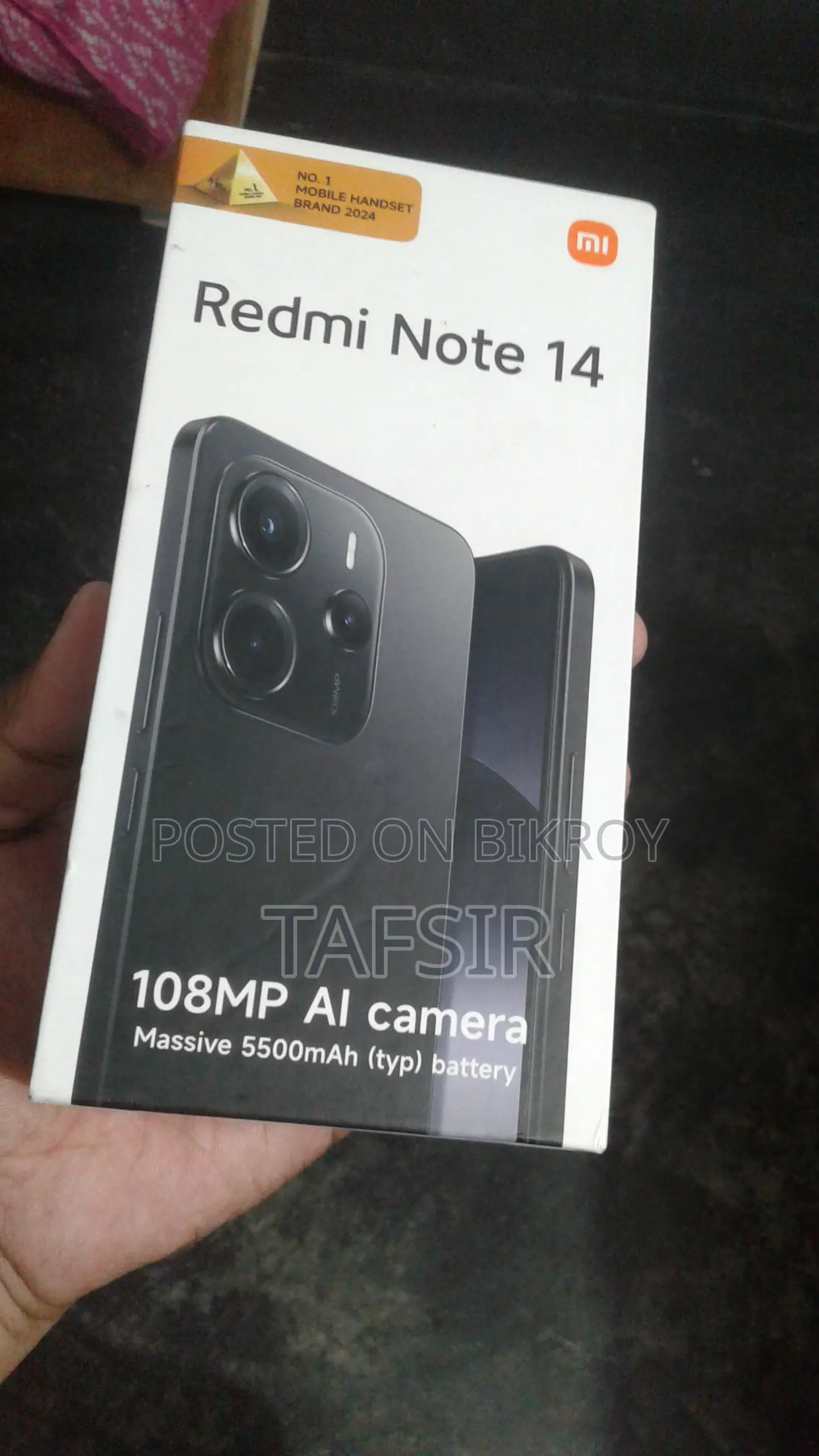 Xiaomi Redmi Note 14 4G 256 GB Black