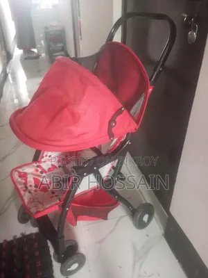 A baby stroller will be sold