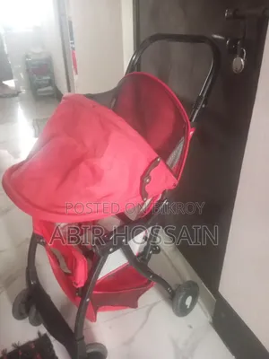 A baby stroller will be sold