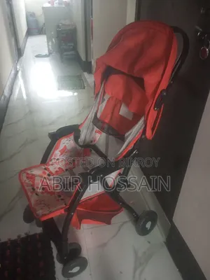 A baby stroller will be sold