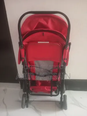 A baby stroller will be sold