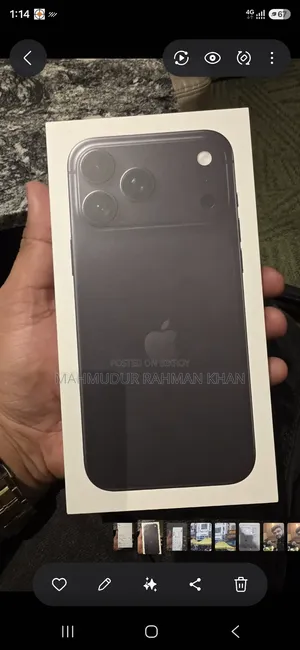 New Apple iPhone 18 Pro Max 512 GB Black