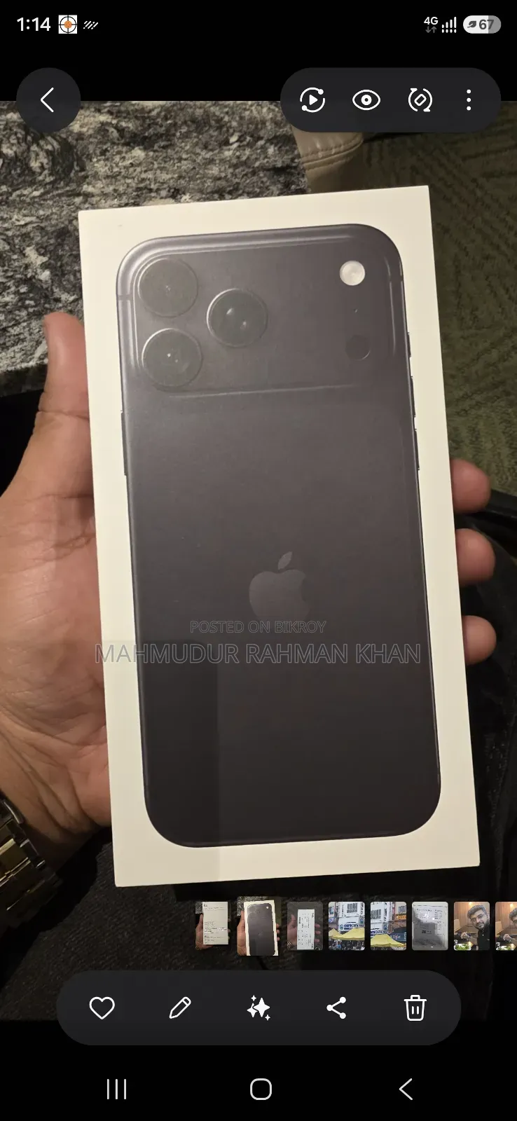 New Apple iPhone 18 Pro Max 512 GB Black