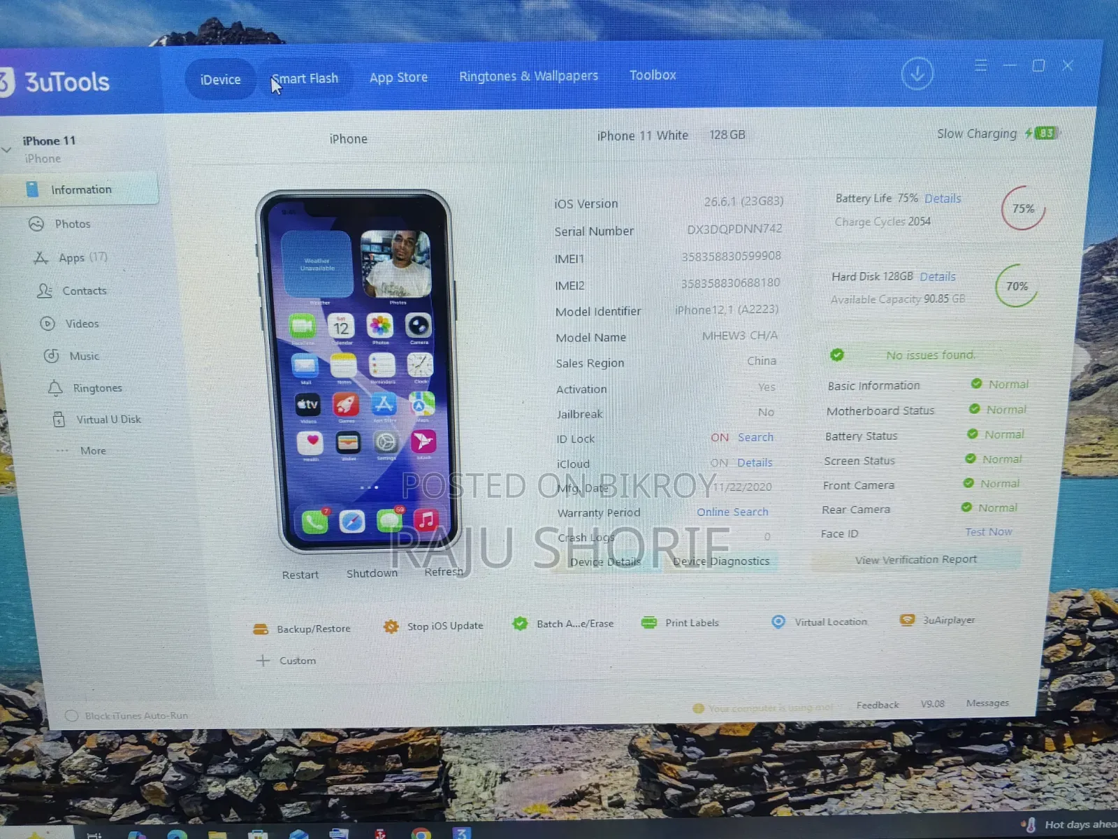 Apple iPhone 11 128 GB White