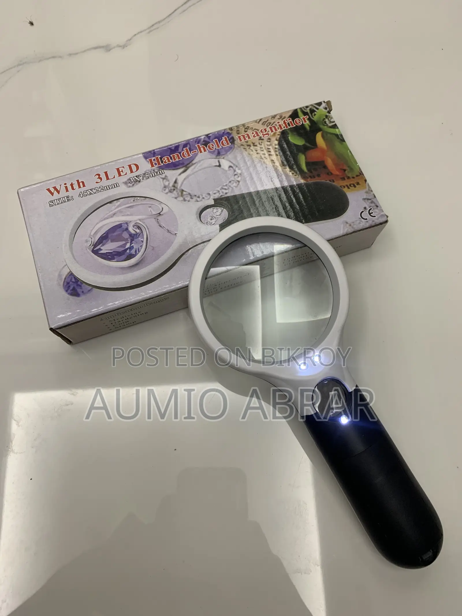 Microscope With Light (3 Free Batteries)