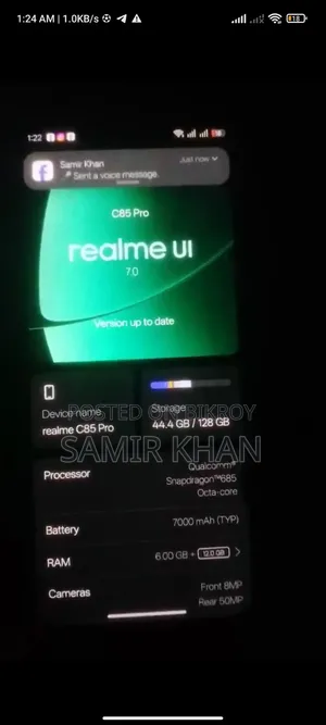 Realme C85 Pro 128 GB Black