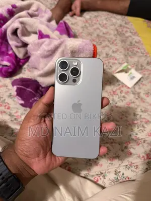 অ্যাপল আইফোন ১৫ প্রো ম্যাক্স ৫১২ জিবি সিলভার