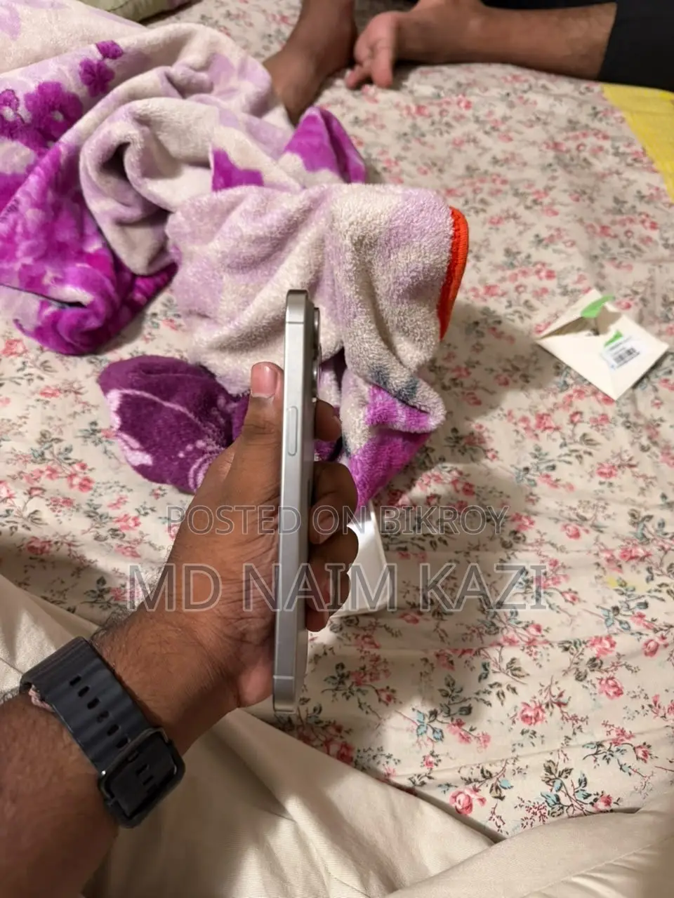 অ্যাপল আইফোন ১৫ প্রো ম্যাক্স ৫১২ জিবি সিলভার