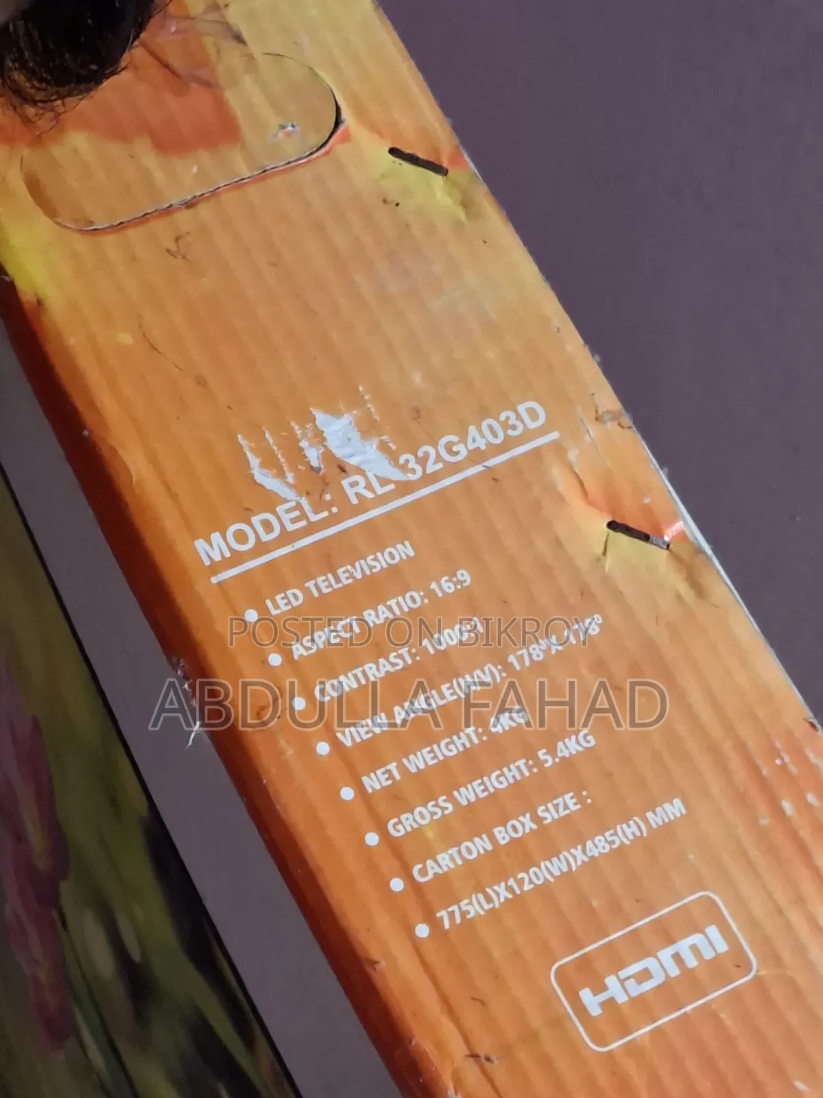 র্যাংস ৩২ ইঞ্চি এলইডি টিভি
