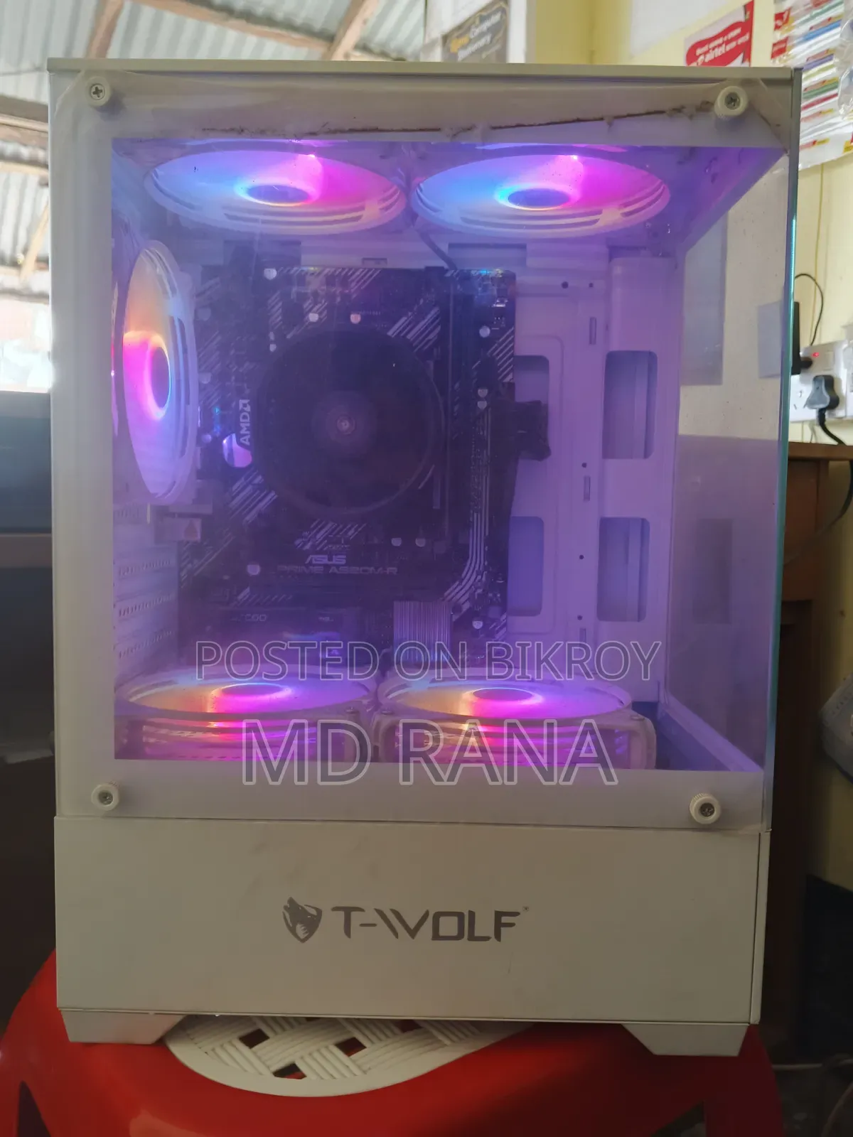 Desktop Computer MSI 8GB AMD Ryzen 5 SSD 512GB