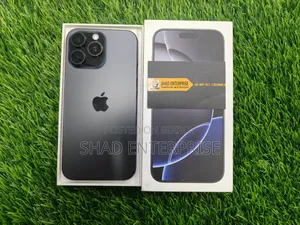 অ্যাপল আইফোন ১৬ প্রো ম্যাক্স ২৫৬ জিবি ব্ল্যাক