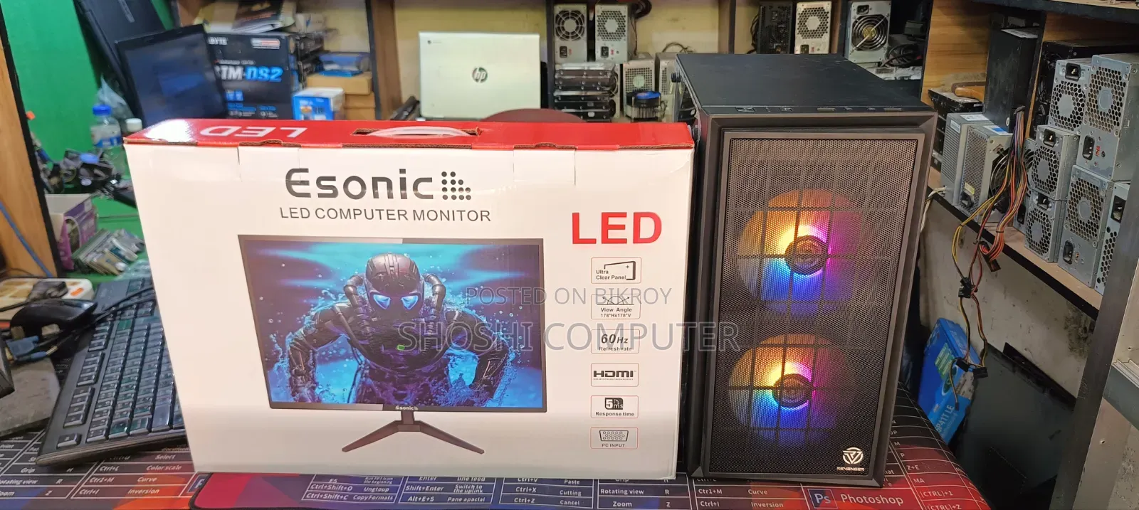 নতুন গিগাবাইট GA-H110MSTX-HD3-ZK ৮জিবি ইন্টেল কোর আই৫ SSHD+SSD ৫০০জিবি