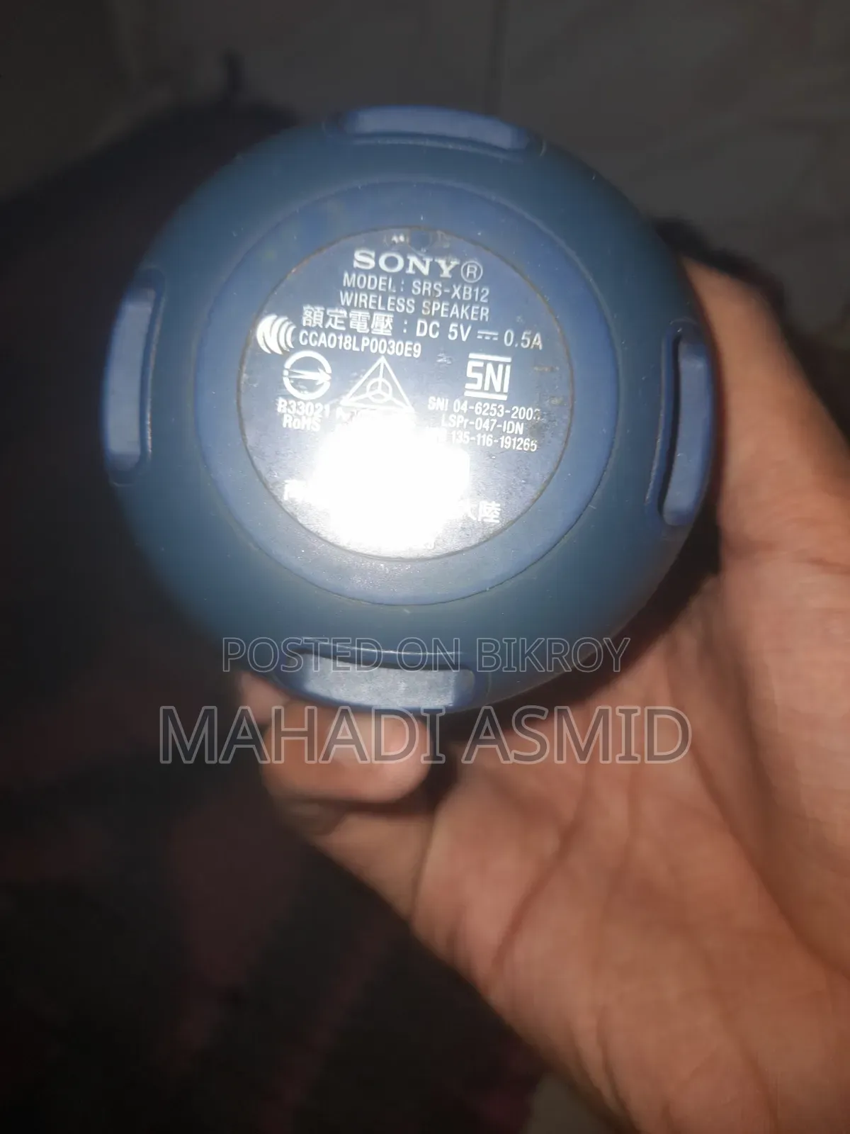 Sony Original SRS XB12 Wireless Speaker Sell
