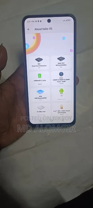 Helio 45 128 GB Blue