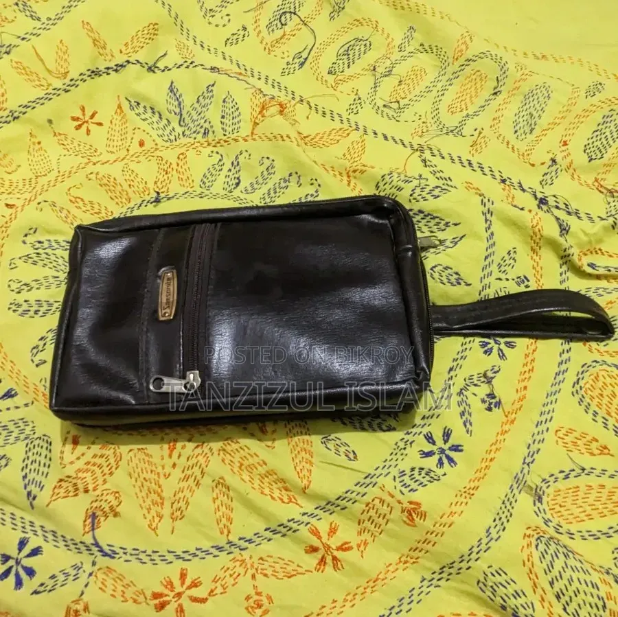 Original Leather Men's Clutch Bag (Samsonite Brand)