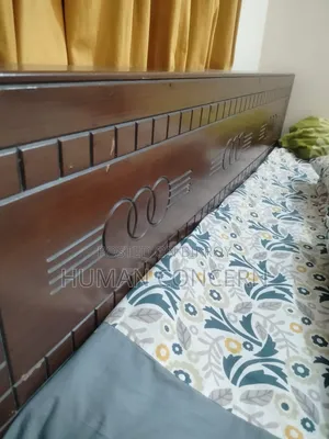 6×7 Feet Bed + Mattress for Sale — Only 20,000 Taka