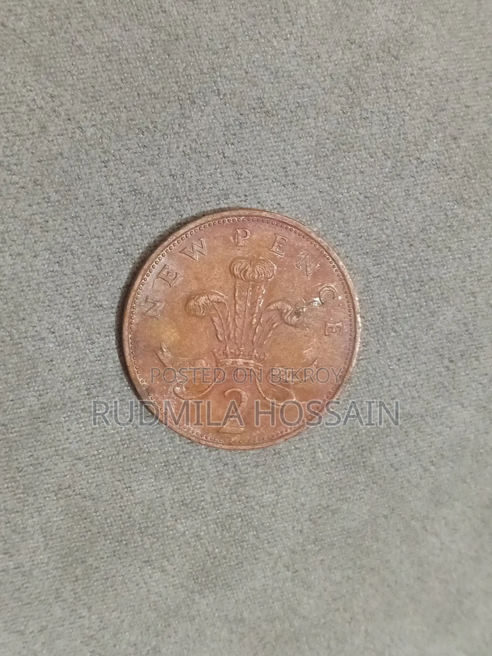 1981 Queen Elizabeth II British Coin Obverse
