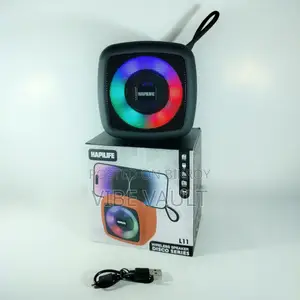 HAPILIFE L11 Bluetooth Speaker | Built-in Mobile Holder | HD Audio
