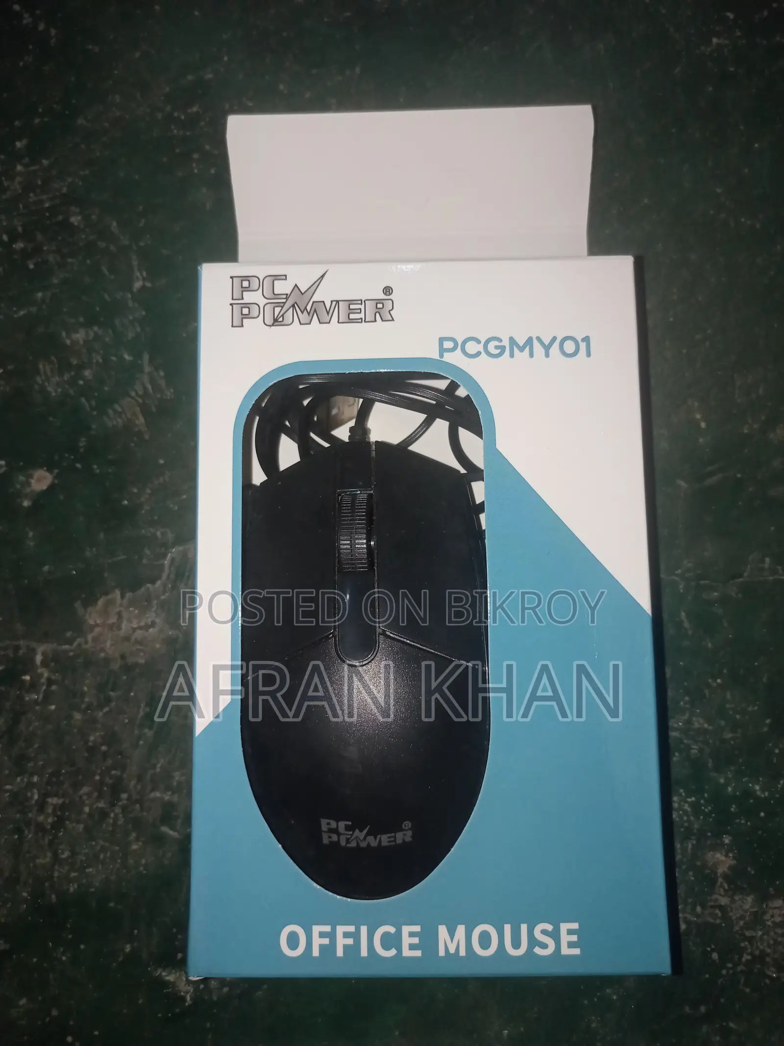 PC Power Mouse and Mouse Pad