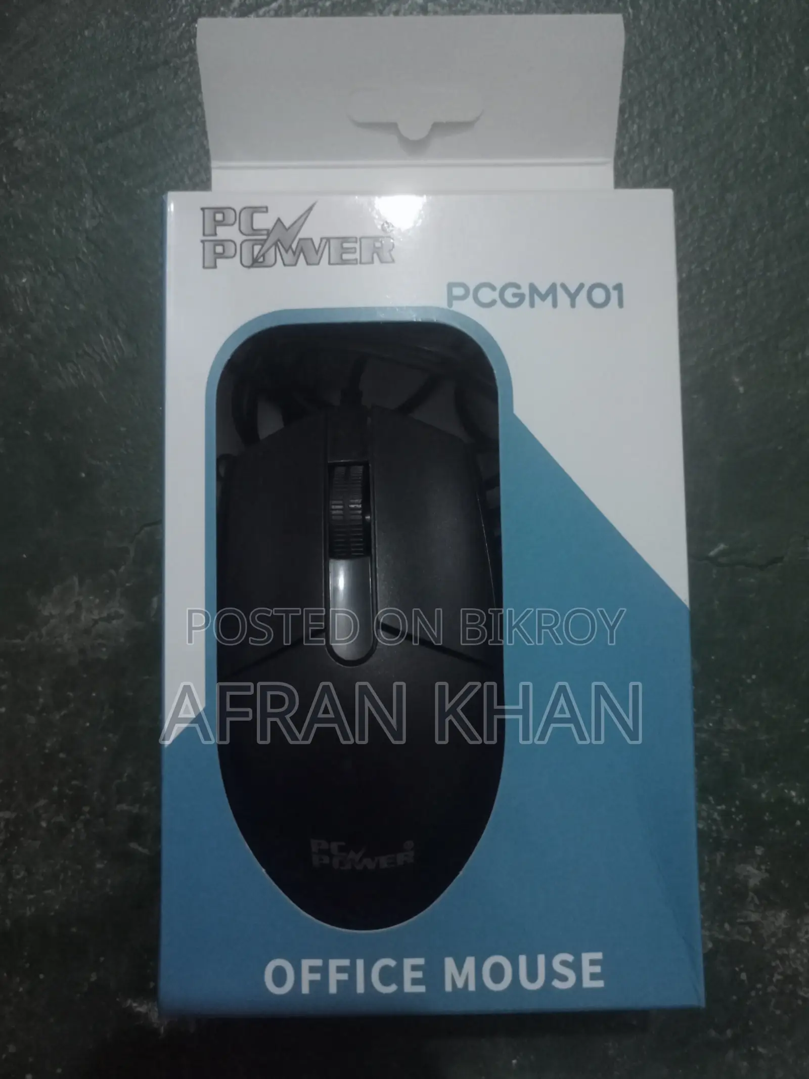 PC Power Mouse and Mouse Pad